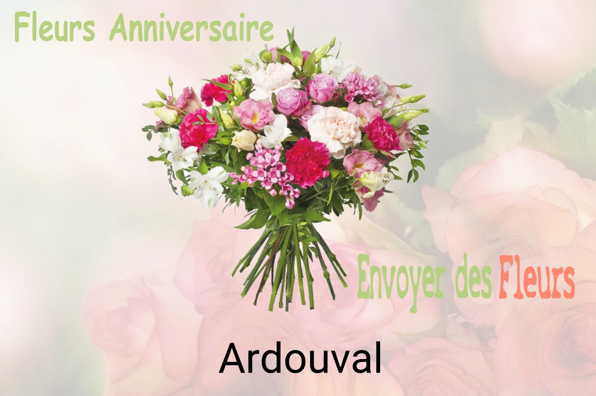 Bouquet de fleurs d’anniversaire livré à Ardouval